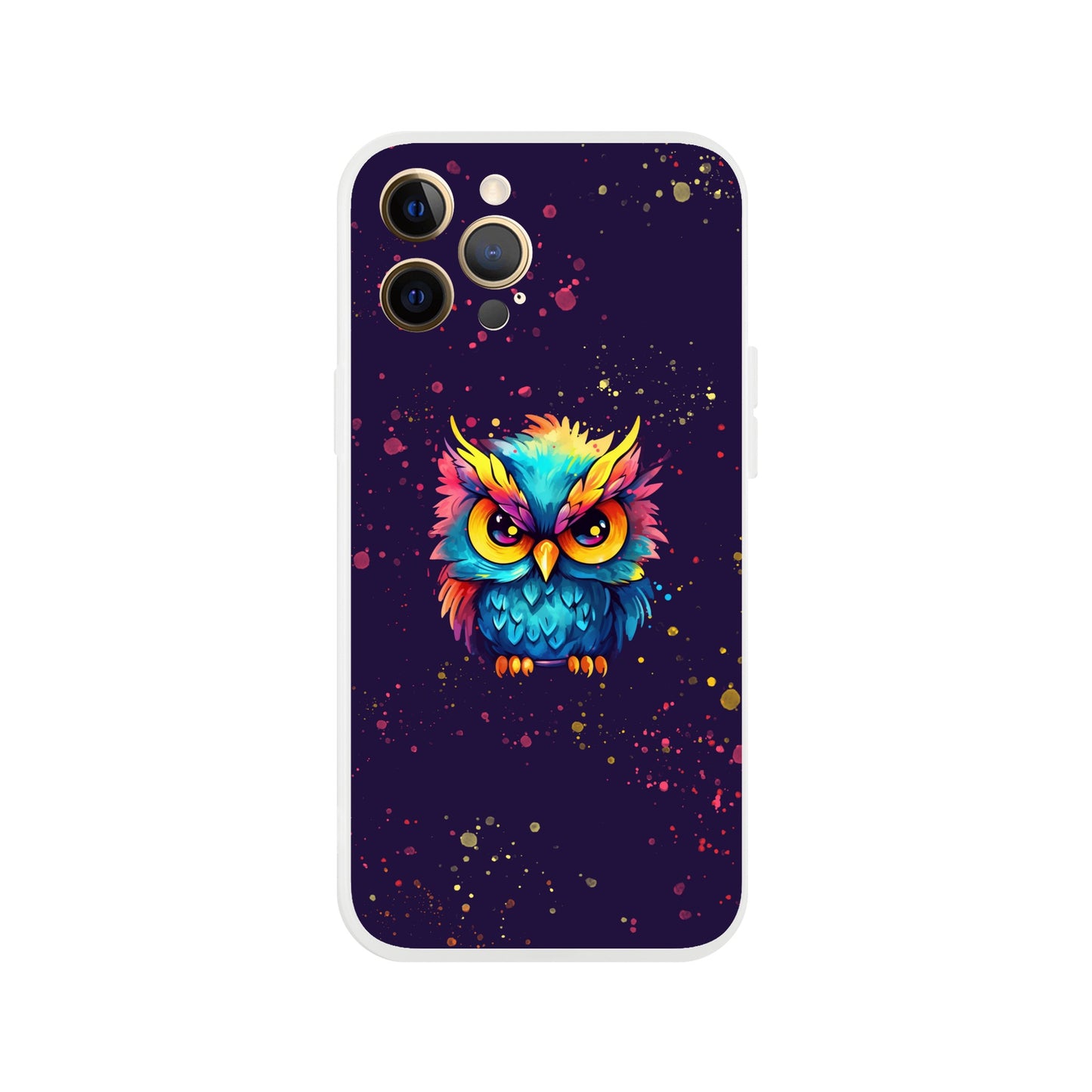 Colorful Owl Flexi case