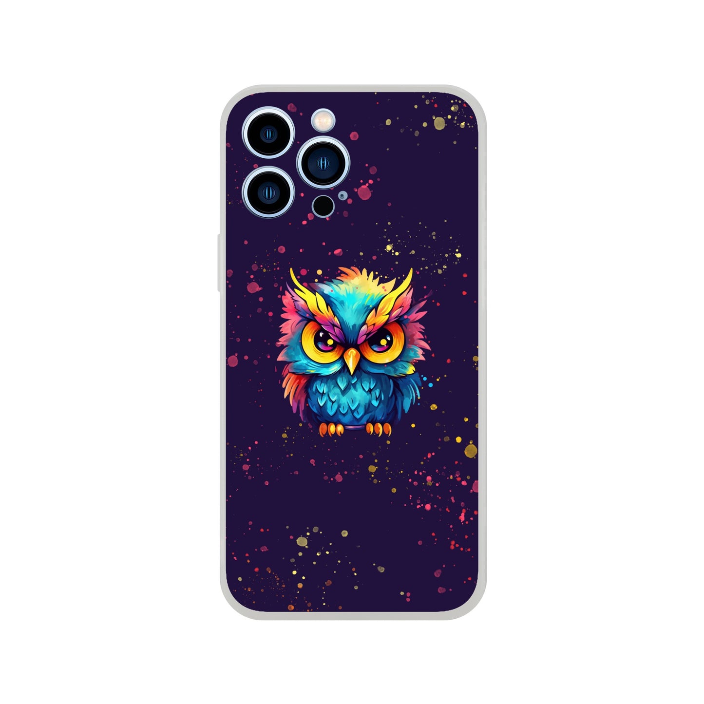 Colorful Owl Flexi case