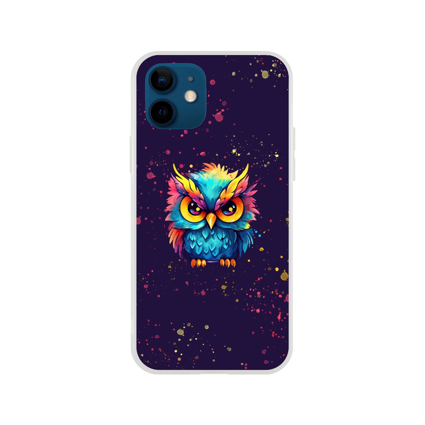 Colorful Owl Flexi case