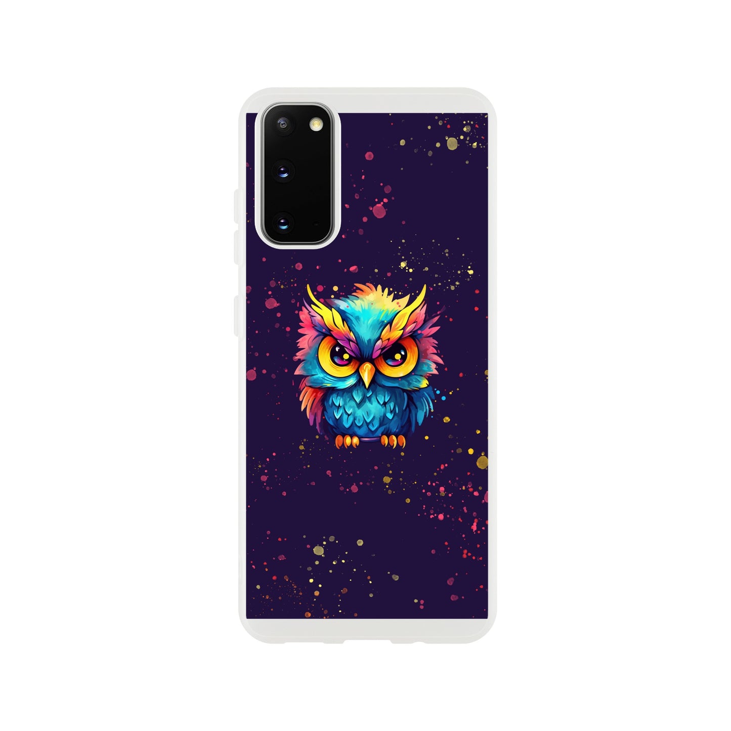 Colorful Owl Flexi case