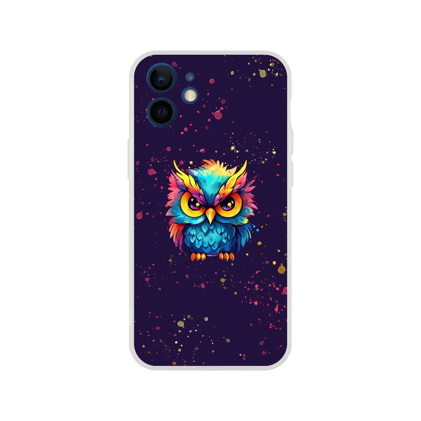 Colorful Owl Flexi case