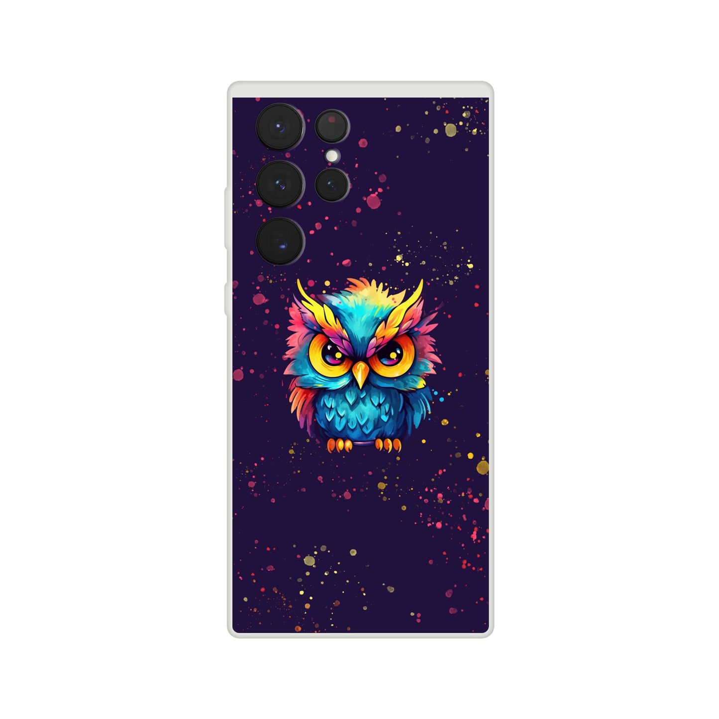 Colorful Owl Flexi case