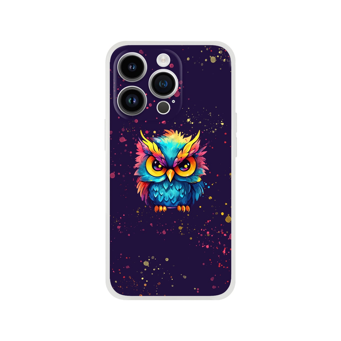 Colorful Owl Flexi case