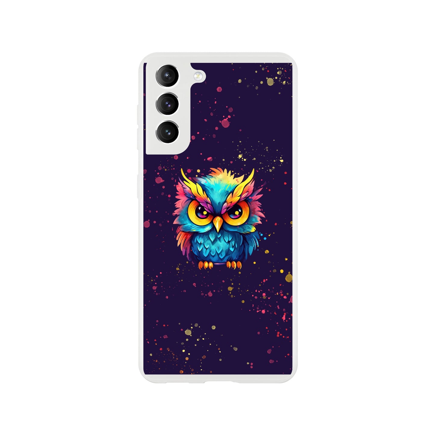 Colorful Owl Flexi case