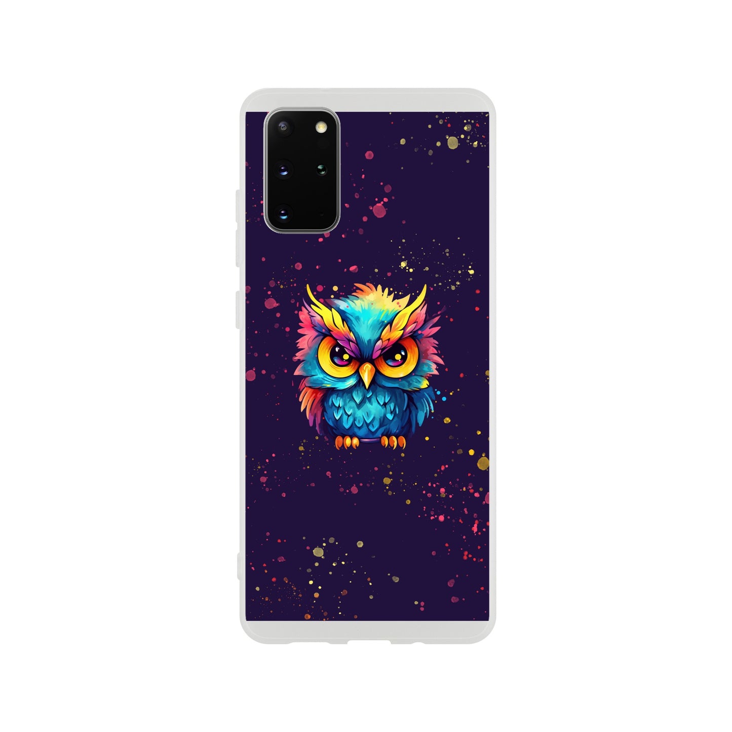 Colorful Owl Flexi case