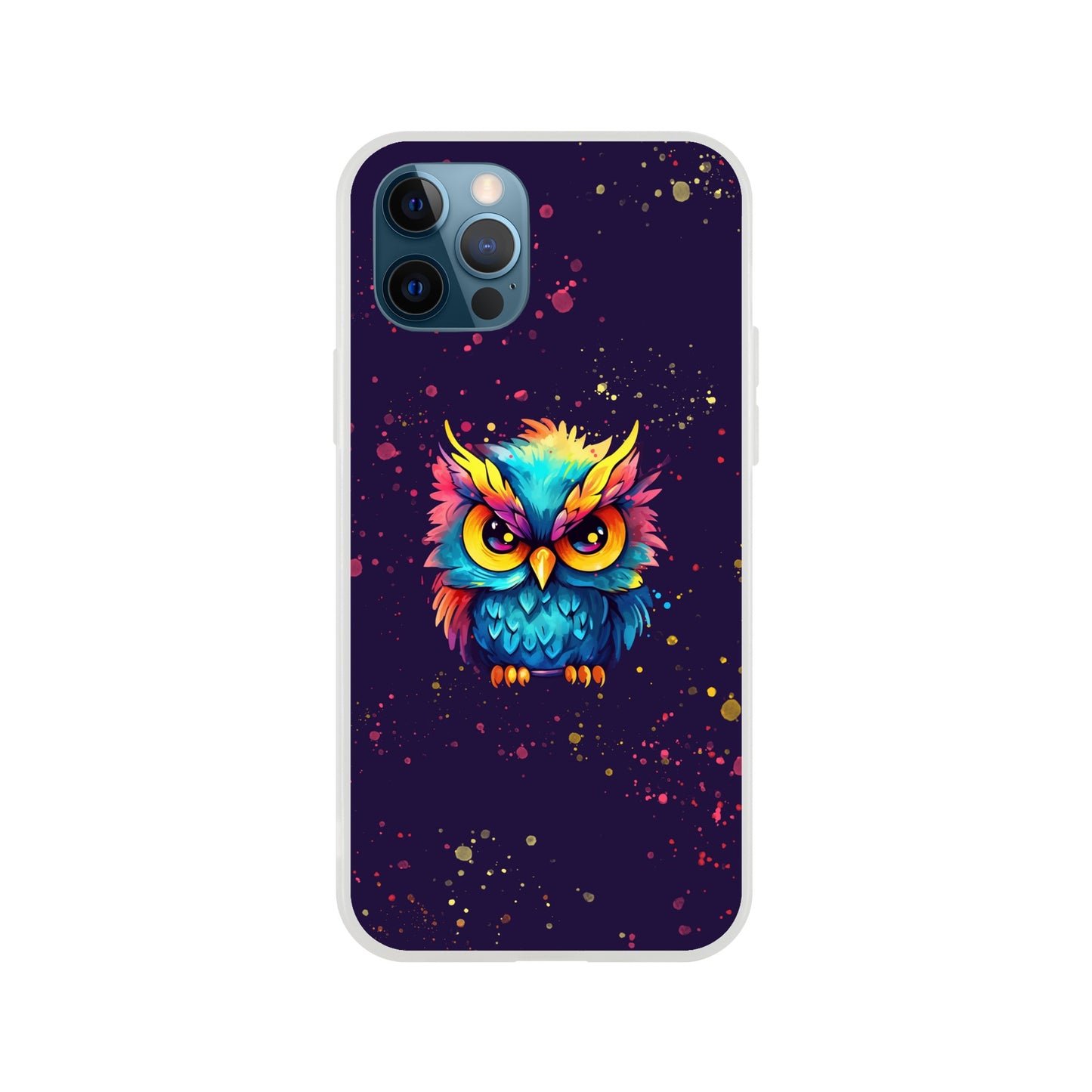 Colorful Owl Flexi case