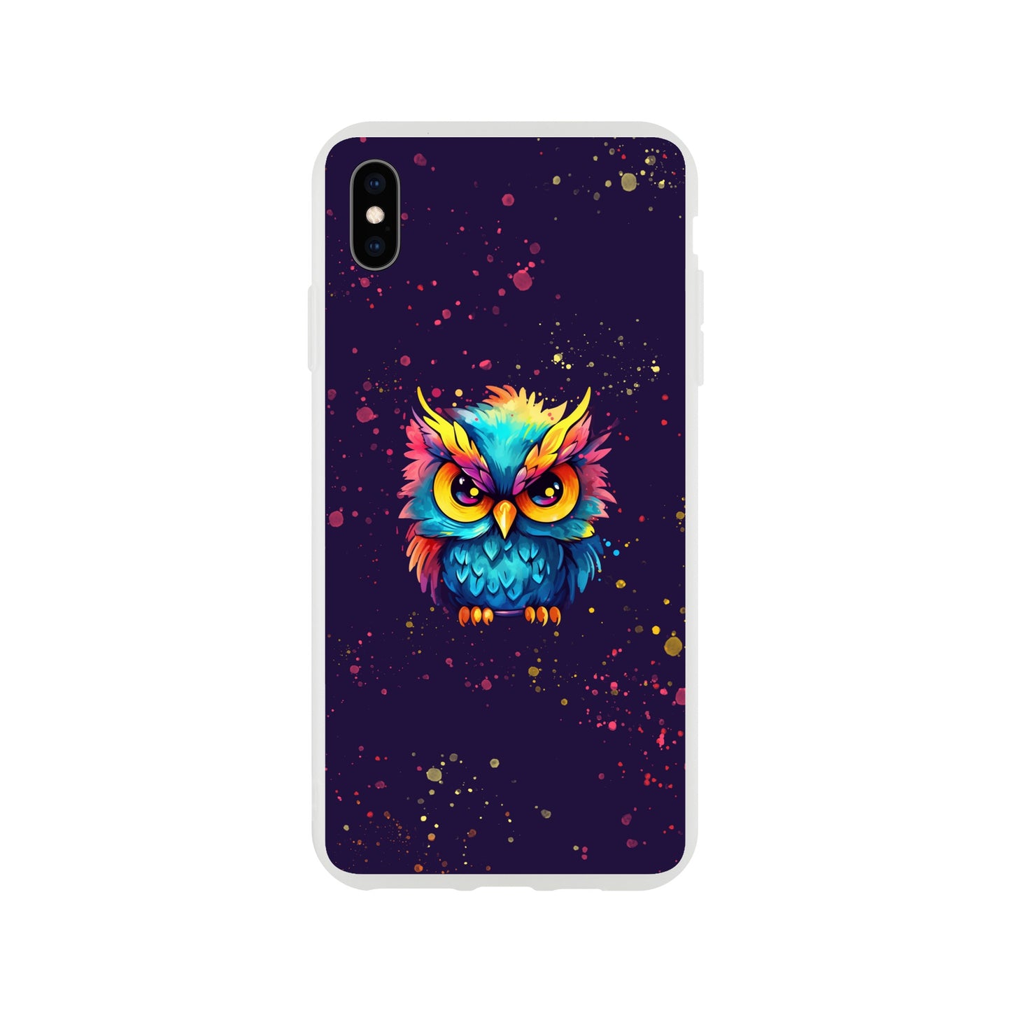 Colorful Owl Flexi case