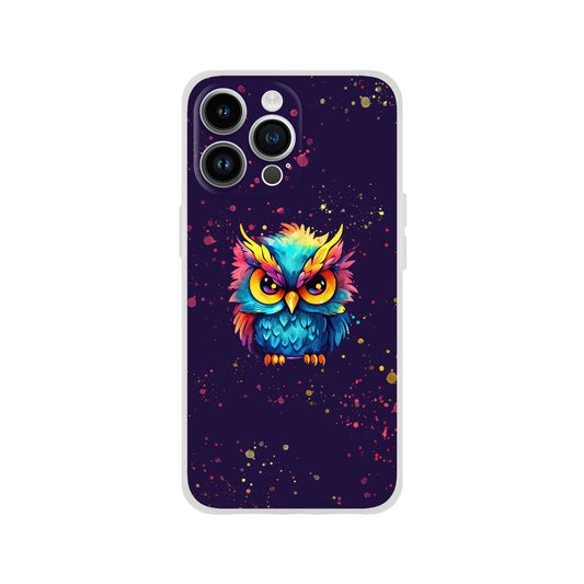 Colorful Owl Flexi case