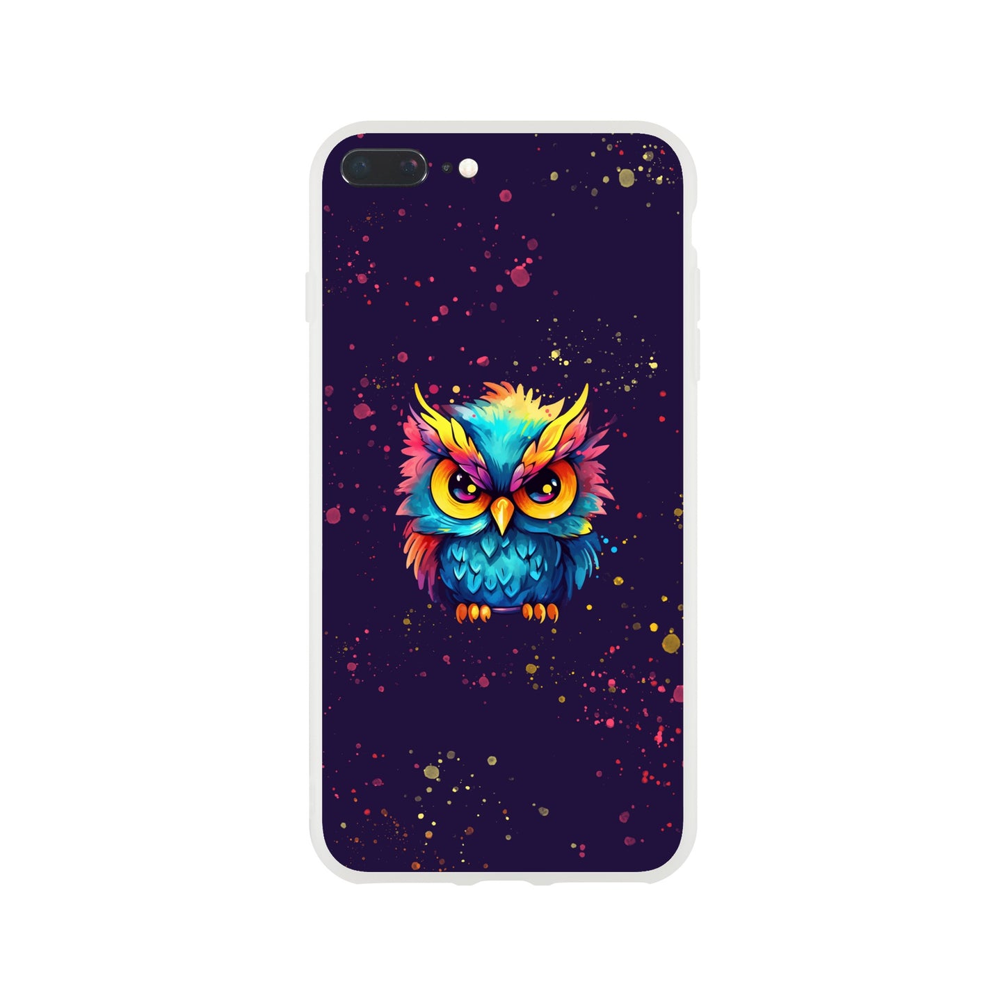 Colorful Owl Flexi case