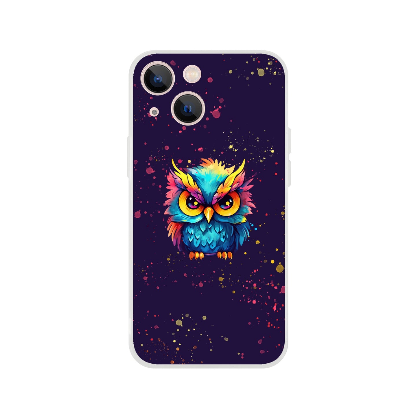 Colorful Owl Flexi case