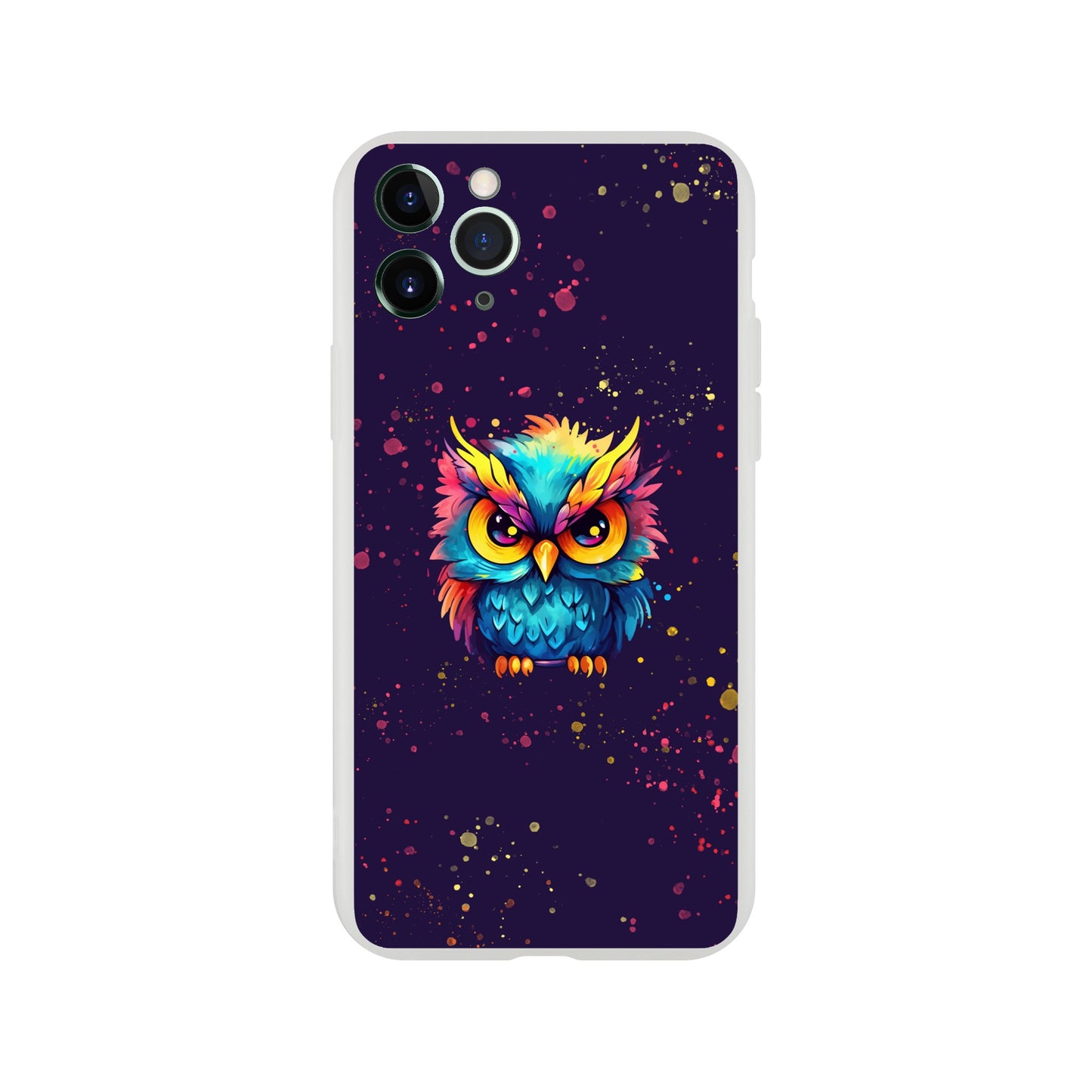 Colorful Owl Flexi case