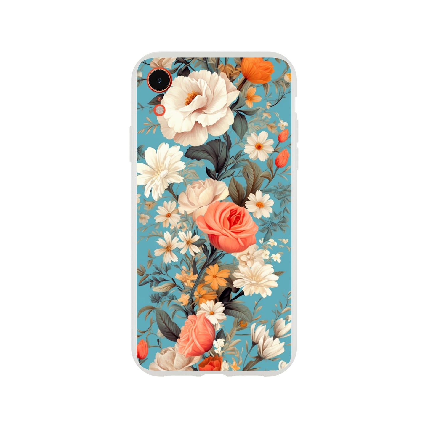 Blue Floral Flexi case