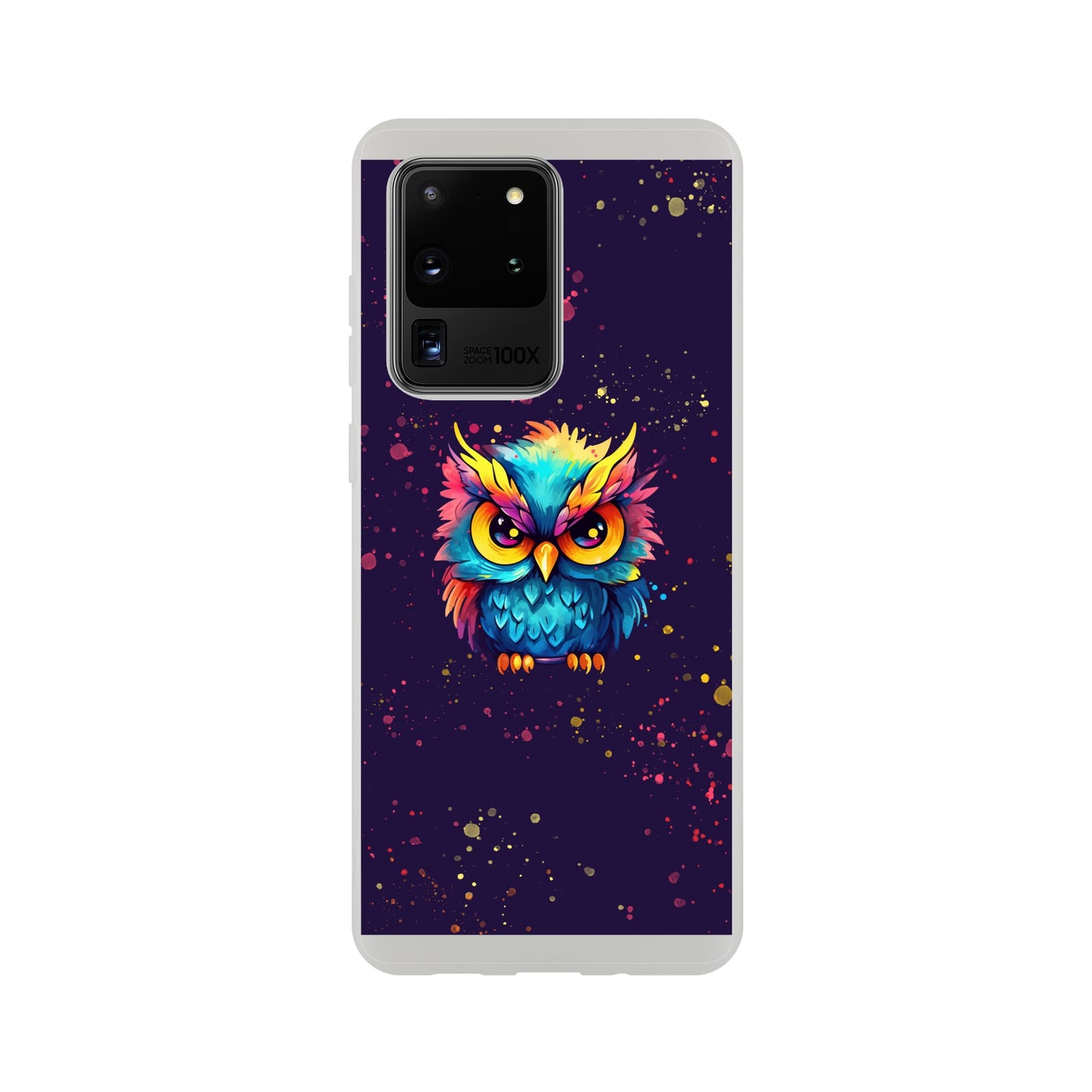 Colorful Owl Flexi case