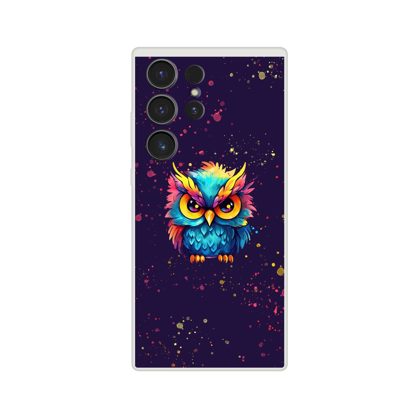 Colorful Owl Flexi case