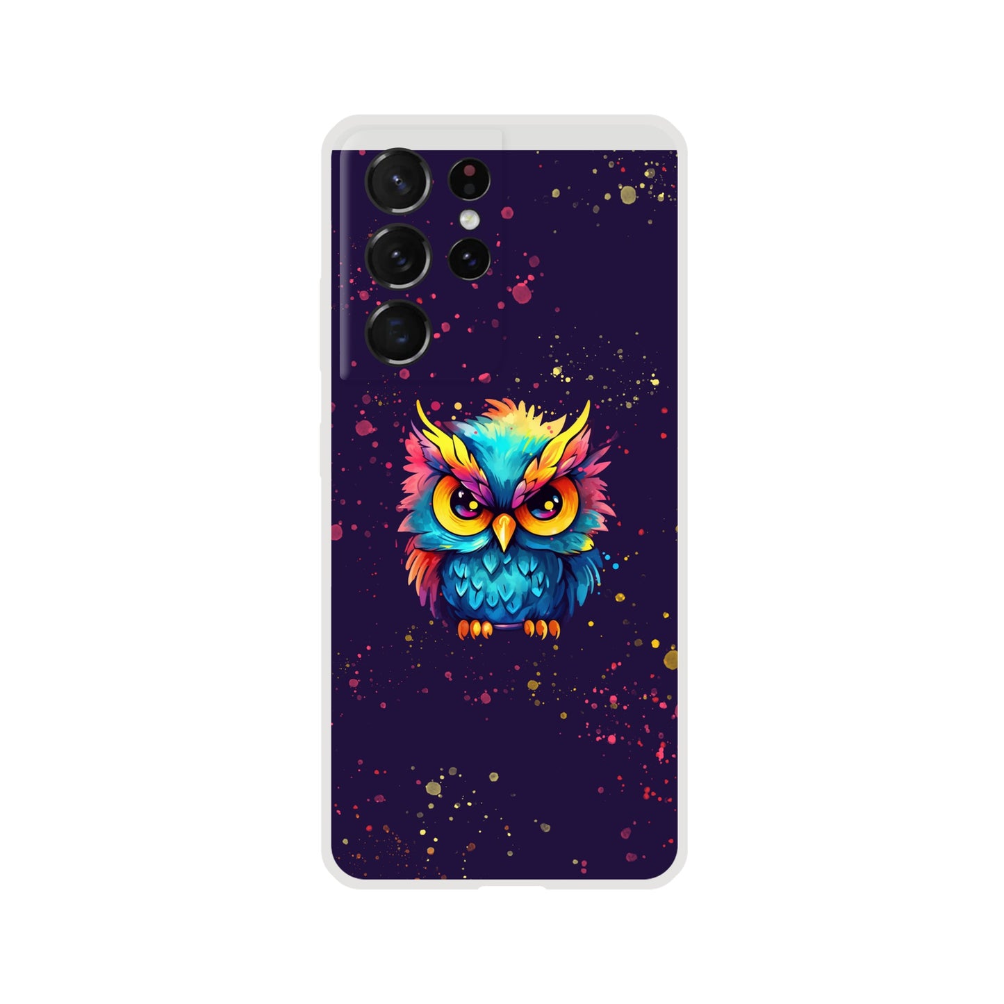 Colorful Owl Flexi case