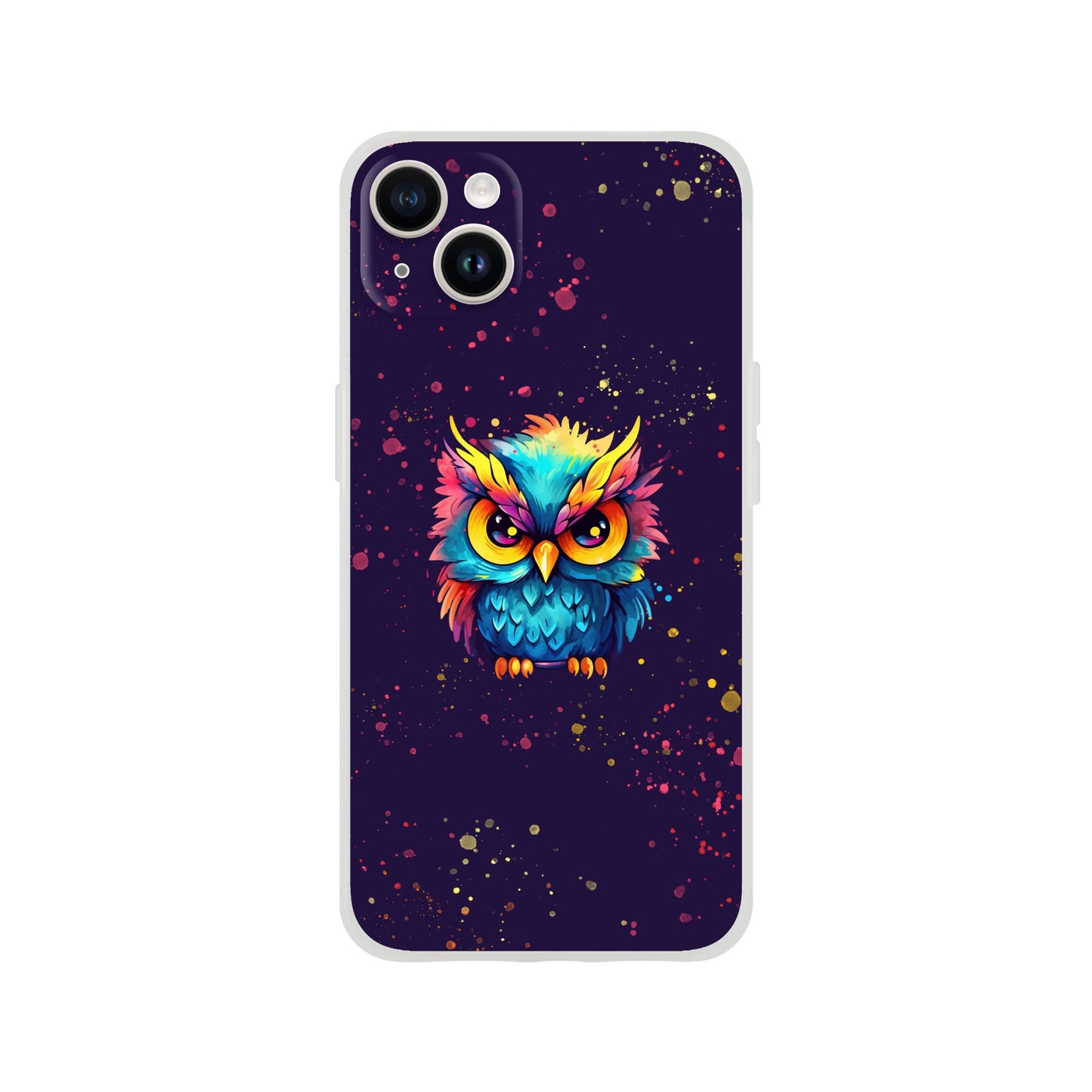 Colorful Owl Flexi case