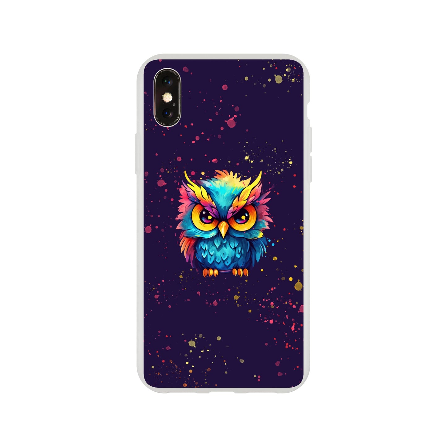 Colorful Owl Flexi case