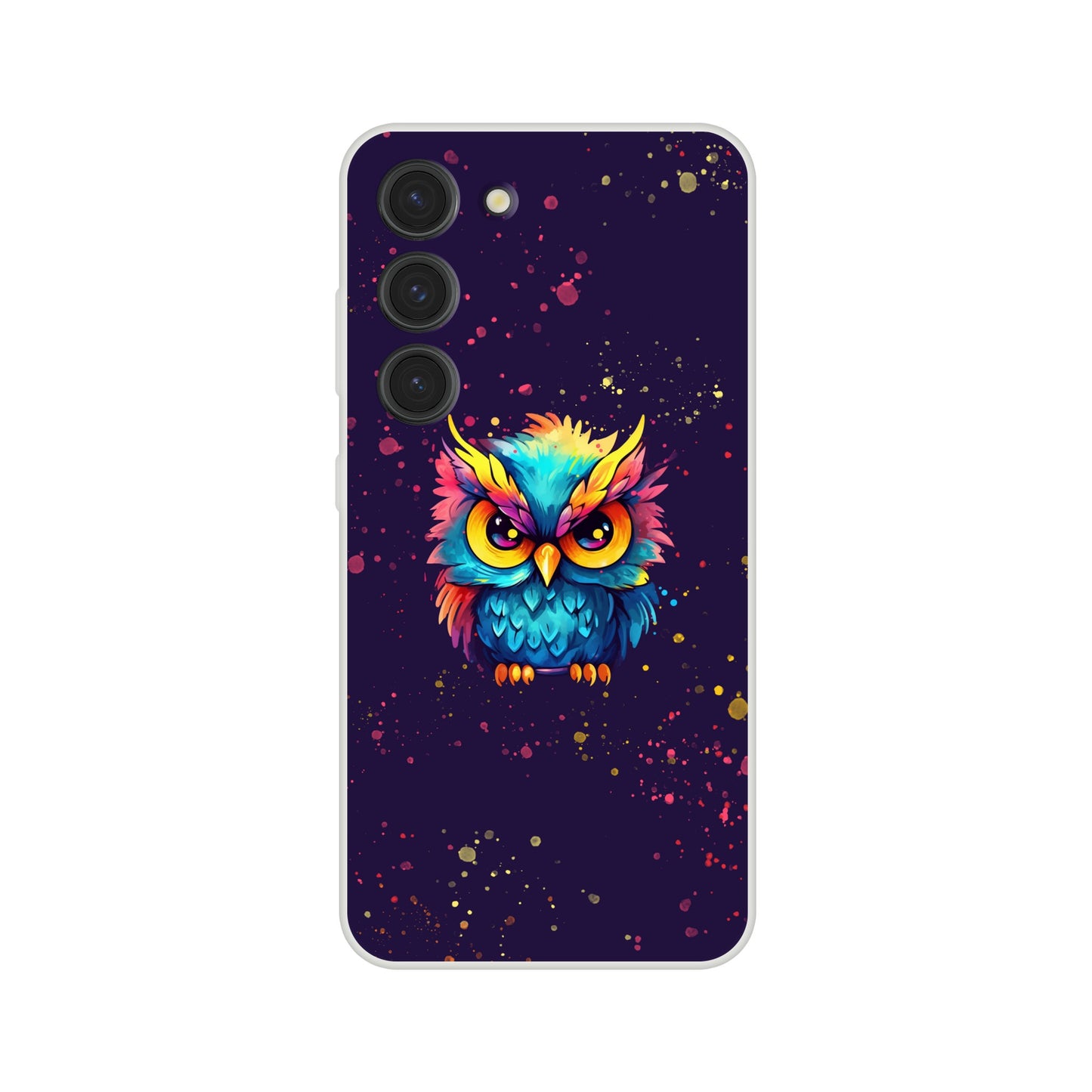 Colorful Owl Flexi case