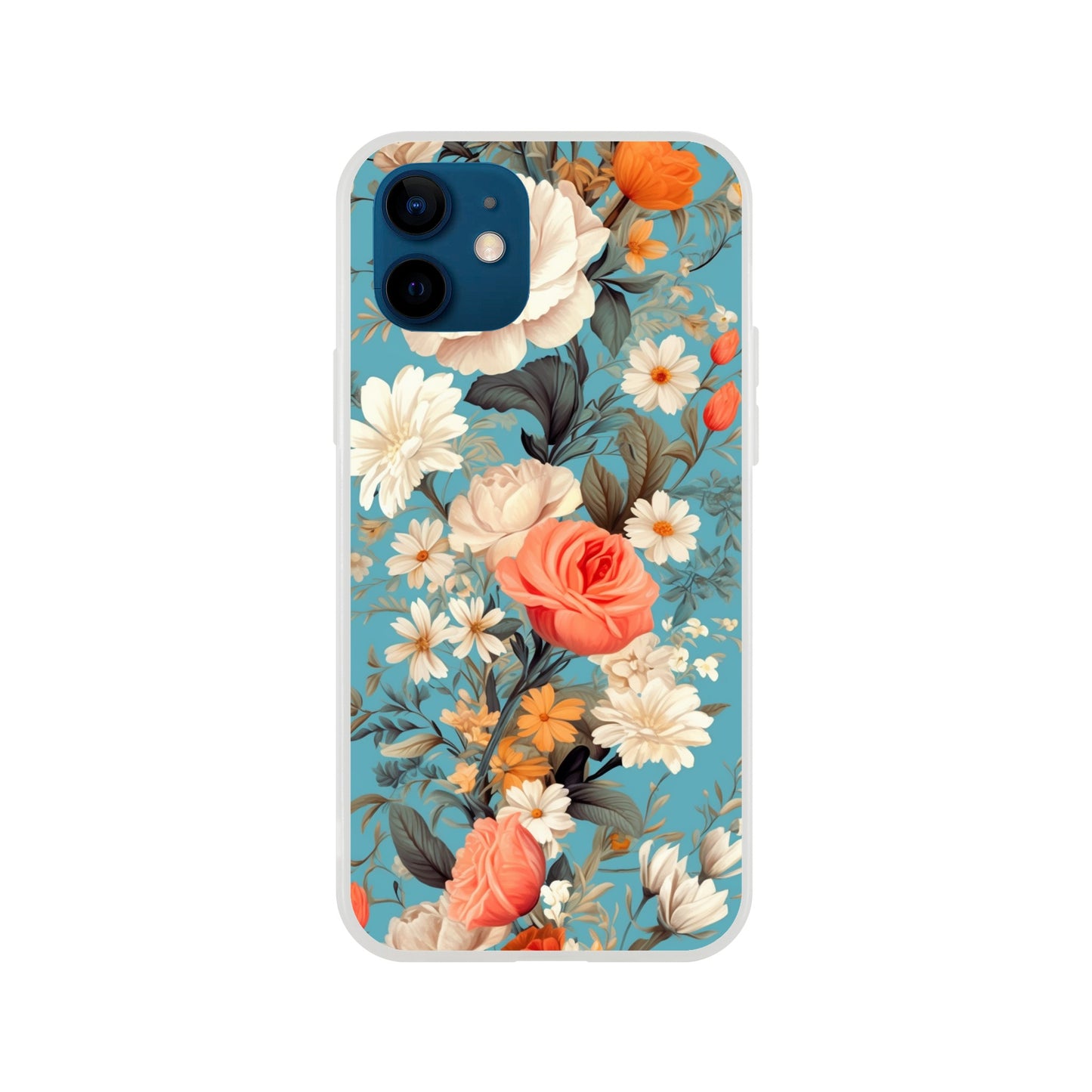 Blue Floral Flexi case